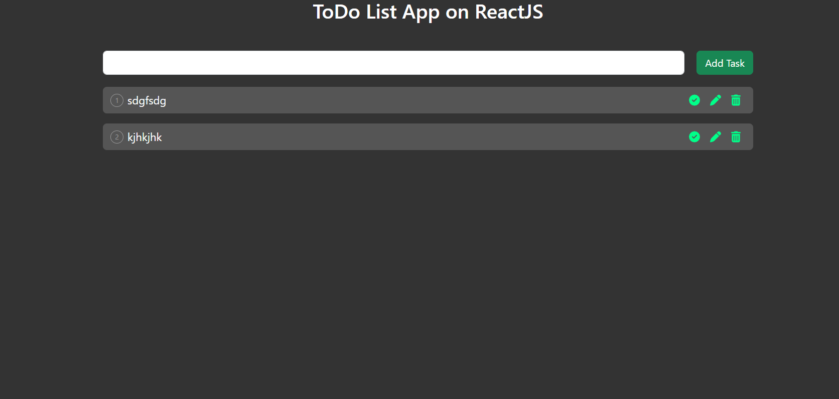 ToDo List